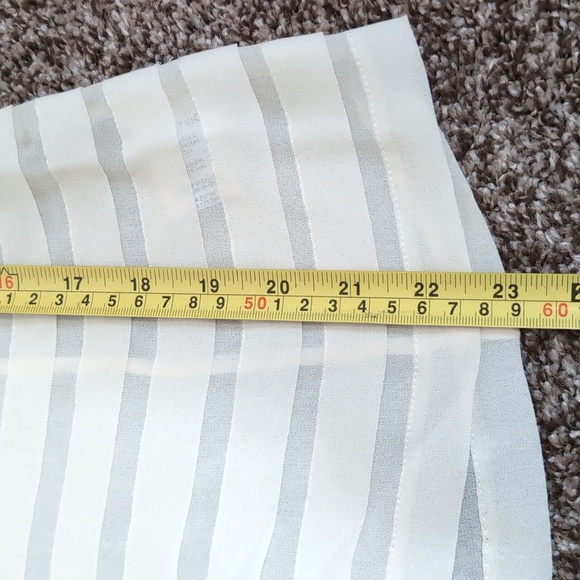 Wilfred Silk Blouse Sheer Size Med - Picture 7 of 9